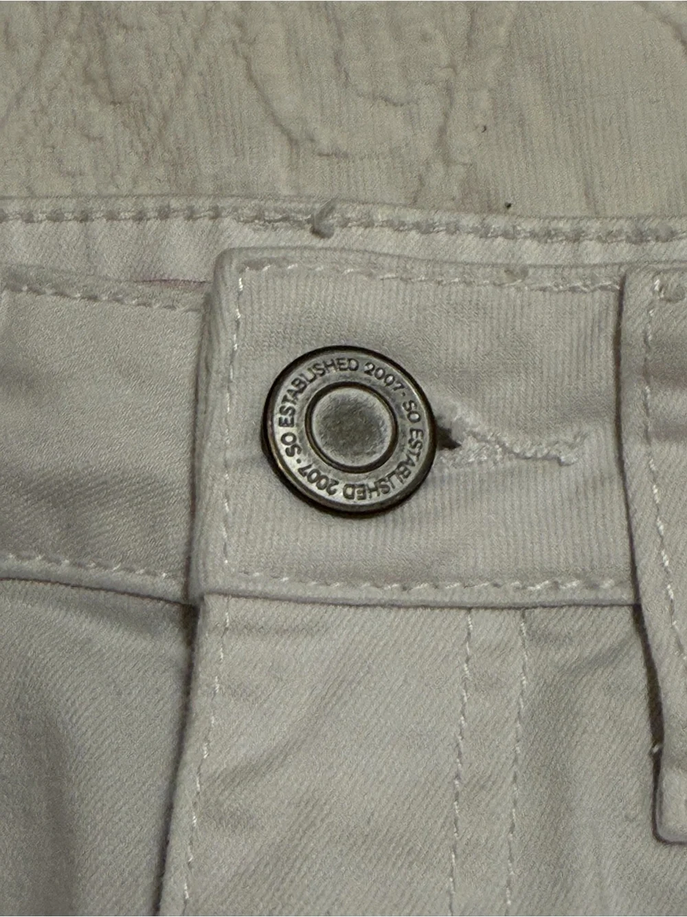 2 for$5✨SO Junior’s White High-Rise Jeggings, Size 3/26